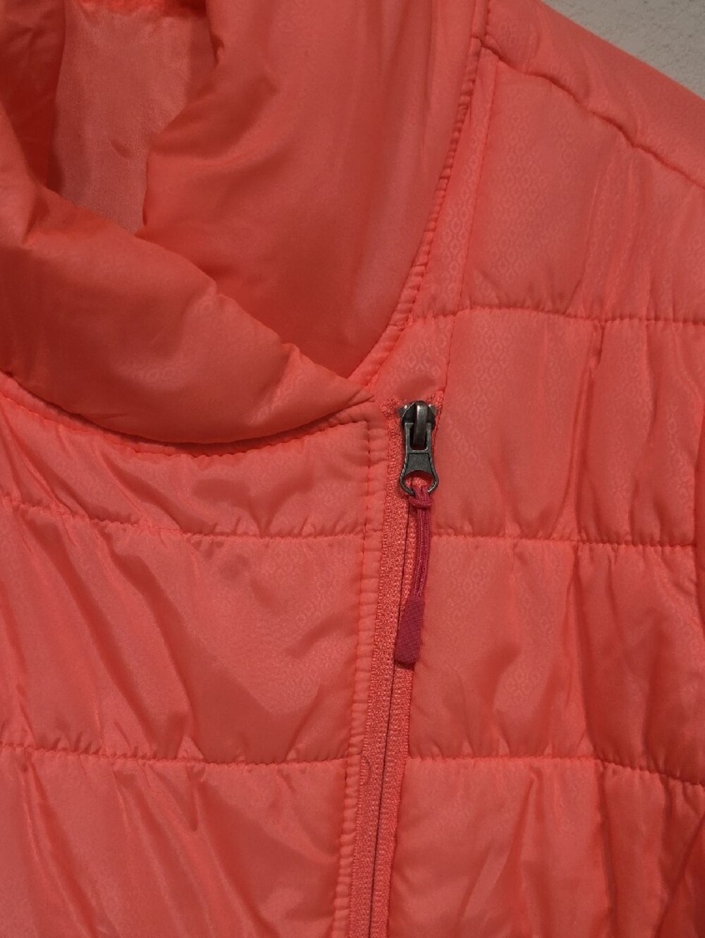 exertek Coral-Orange Quilted Women's Puffer Jacket - Picture 3 of 9